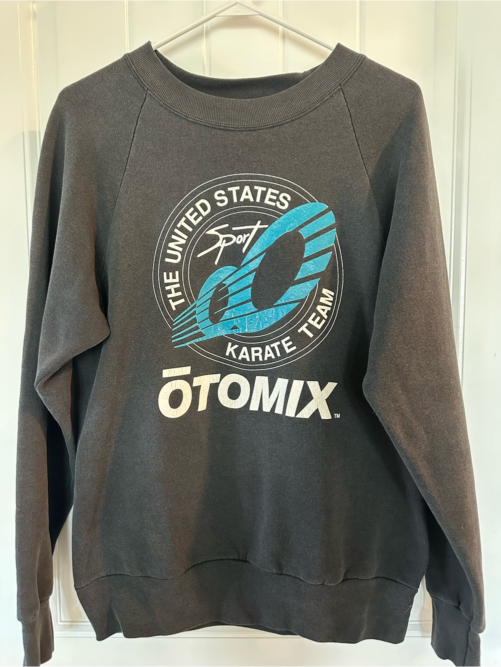 Vintage Otomix United States Karate Team Double Side Graphic Sweatshirt